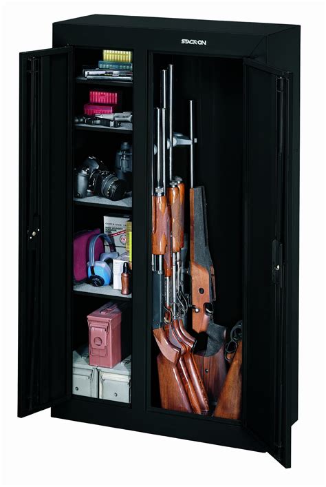 10 gun double door steel security cabinet|sentinel gun cabinet clearance.